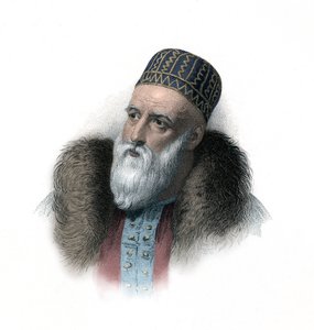 Ali Pacha / Pasha, även känd som "lejonet från Yannina av William (after) Finden
