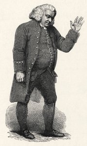 Samuel Johnson - engelska av William (after) Finden