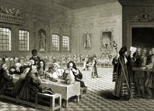 Goodchild i Guildhall - av William (after) Hogarth
