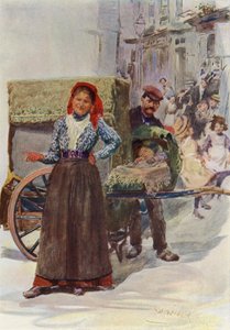 Orgeln (färg litho)