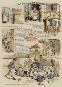 Bondens dotter (chromolitho)