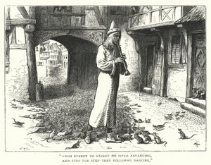 The Pied Piper of Hamelin (gravyr)