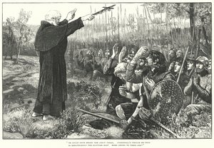 Slaget vid Bannockburn (gravyr) av William (after) Small