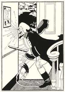 Illustration för Baron Munchausens äventyr (gravyr)