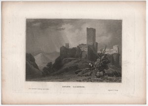 Förstör Lahneck av William (after) Tombleson