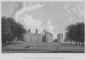 Aston Hall, Warwickshire (gravyr)