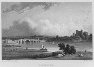 Rochester (gravyr) av William (after) Westall