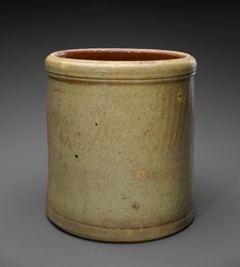 Crock, c. 1880-1905 (saltglaserat stengods) av William (attr.to) Saenger
