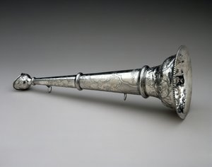 Brandmans trumpet, ca 1857 (silver) av William Adams