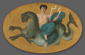 Arion på en sjöhäst, 1855. av William Adolphe Bouguereau