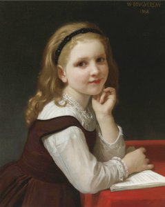 Distraktion av William Adolphe Bouguereau