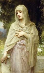 Meditation, 1902 av William Adolphe Bouguereau