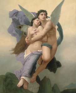 The Abduction of Psyche, 20:e - 21:a århundradet av William Adolphe Bouguereau
