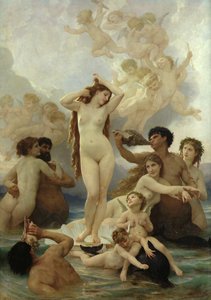 Venus födelse av William Adolphe Bouguereau