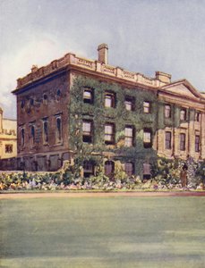 Corpus Christi College (färglitografi)