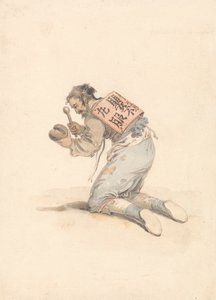 En kinesisk tiggare av William Alexander