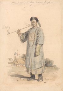 En mandarin i sin hovklänning av William Alexander