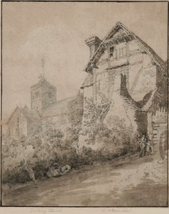 Dorking kyrka av William Alexander