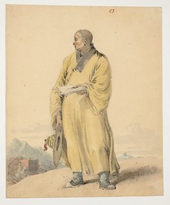 Porträtt av en Lama, eller Bonze av William Alexander
