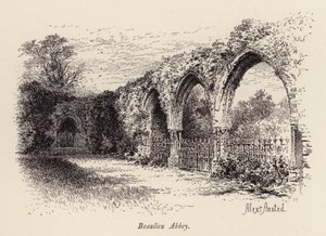 Beaulieu Abbey (gravyr)