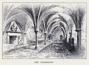 The Undercroft (gravyr) av William Alexander Ansted