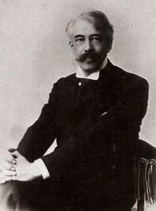 Konstantin Stanislavsky, rysk skådespelare och teaterregissör, c1890-c1900. av William Andreevich Carrick