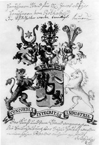 Rothschild familjens vapen