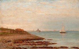 Broughty Castle från Stannergate av William Barclay