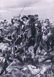 Slaget vid Aughrim av William Barnes Wollen