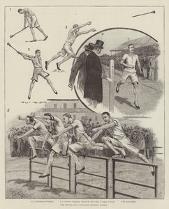 Oxford och Cambridge Athletic Sports av William Barnes Wollen