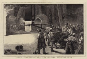 Working a Night Heat, den stora 35-tons ånghammaren på Woolwich Arsenal