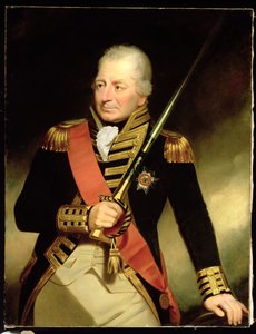 Porträtt av John Jervis (1735-1823) Förste earl av St. Vincent, ca 1805 av William Beechey