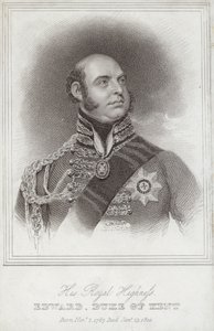 Porträtt av prins Edward, hertig av Kent och Strathearn