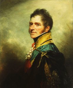 Porträtt av William Henry Paget Marquess of Anglesey, halvlängd,