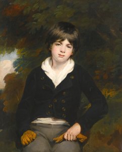 Porträtt av en pojke, sägs vara Master Barker av William Beechey