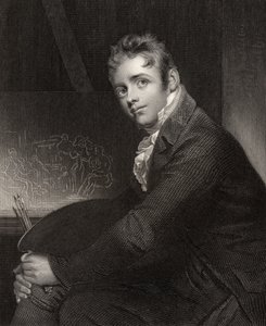 Sir David Wilkie, graverad av H. Robinson, från 