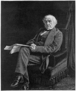 William Ewart Gladstone, brittiska liberala partiets statsman och premiärminister, 1894.