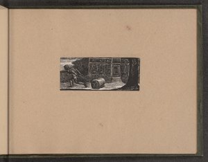 "En böljande sten är alltid bar av mossa", 1821. av William Blake