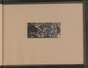 Pojke återvänder glatt med plog och oxar av William Blake