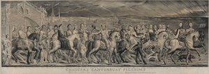 Chaucers Canterbury-pilgrimer av William Blake