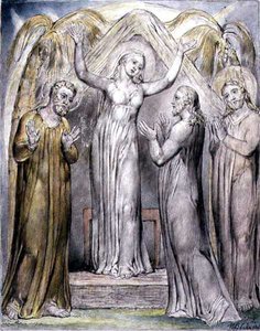 Christ Returns to his Mother, illustration från 