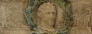 Demosthenes (tempera på duk) av William Blake
