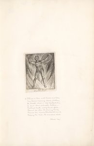 För könen- The Gates of Paradise, Platt 7, Eld av William Blake