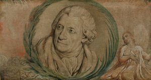 Friedrich Gottlieb Klopstock (tempera på duk) av William Blake