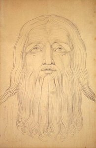 Chef för jobb (grafit på papper) av William Blake