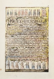 Stilla torsdagen 1789 av William Blake