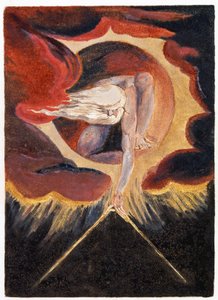 Illustration från "Europe: a Prophecy", Lambeth av William Blake