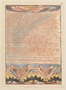 Jerusalem, tavla 22, Albion din fruktan har fått mig att darra.... av William Blake