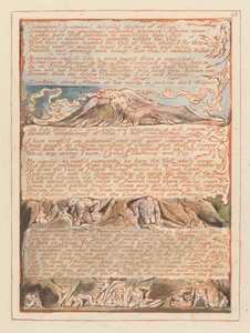 Jerusalem, tavla 23, Jerusalem! Jerusalem!.... av William Blake