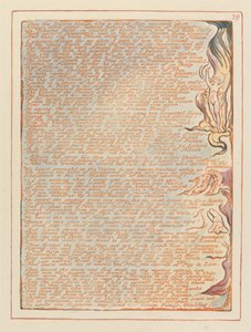 Jerusalem, plåt 29, sedan den gudomliga synen.... av William Blake